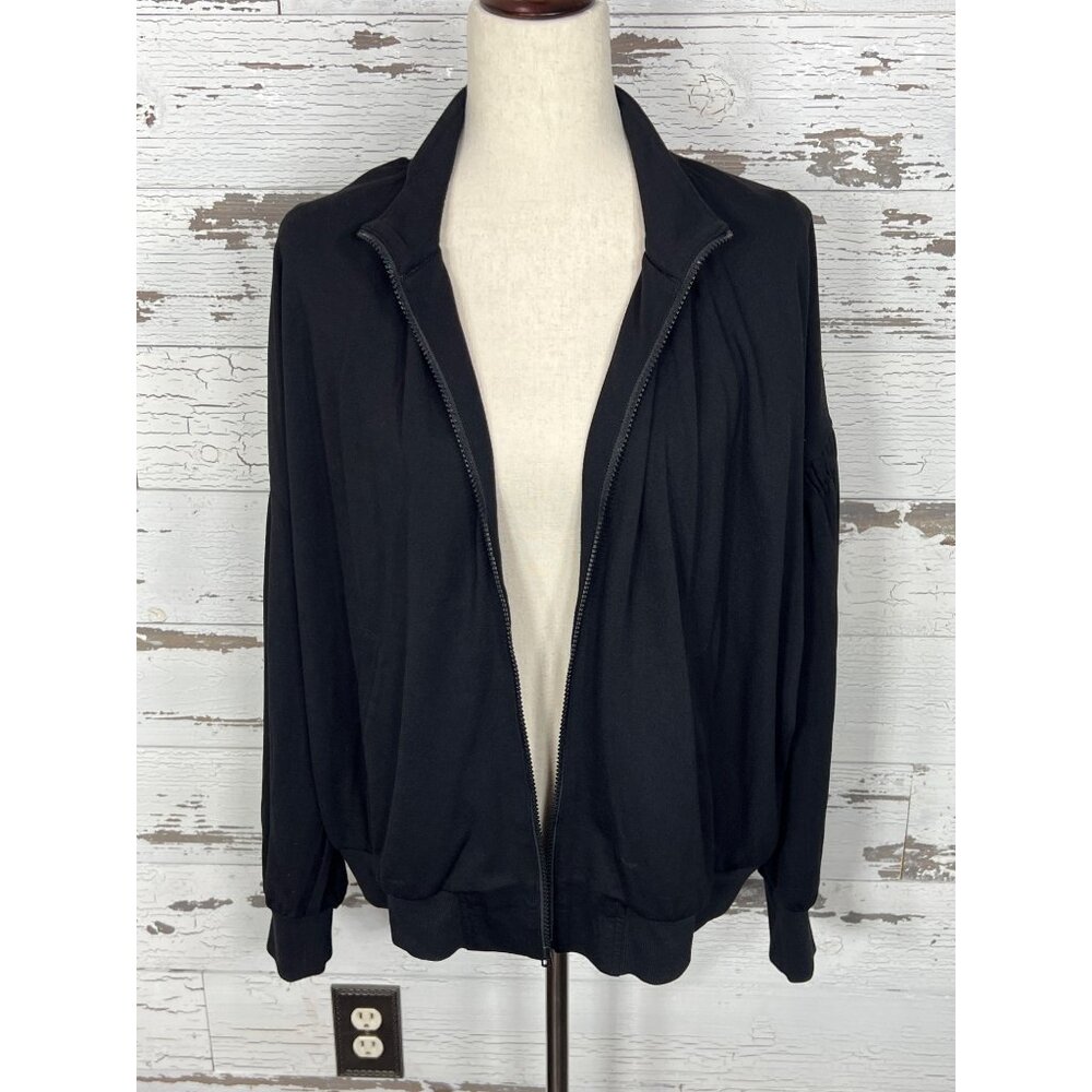 CABI Chance Bomber Jacket Full Zip Black Sz M #3731 EUC - Picture 3 of 7
